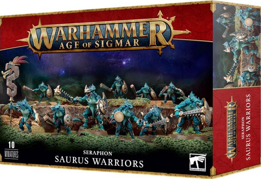 Saurus Warriors / Guerriers Saurus - Seraphon - WARHAMMER AGE OF SIGMAR / CITADEL