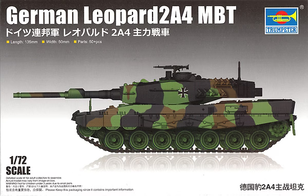 German Leopard 2A4 MBT - TRUMPETER 1/72