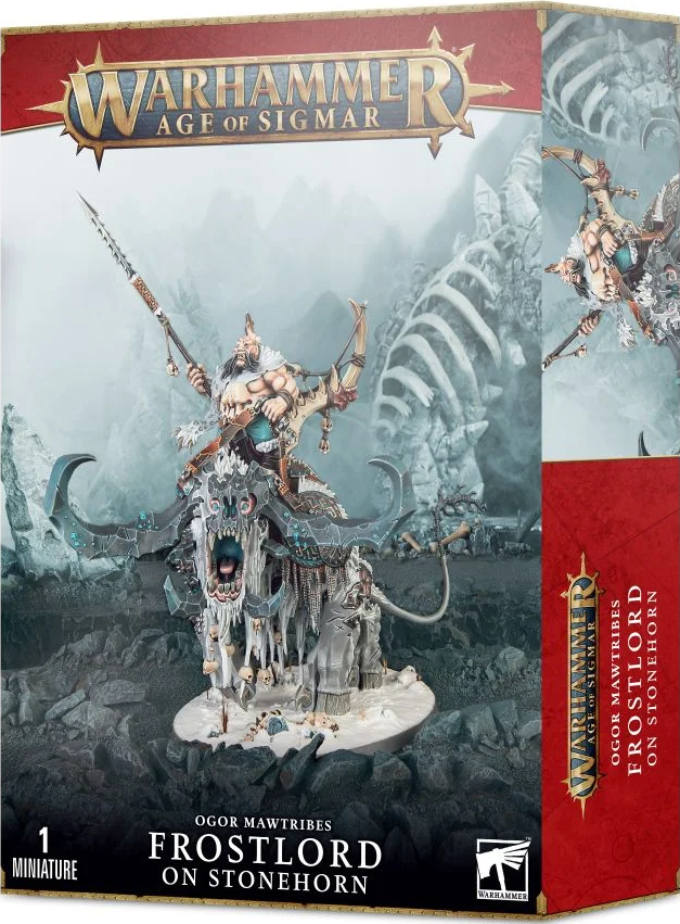 Frostlord on Stonehorn - Ogor Mawtribes - WARHAMMER AGE OF SIGMAR / CI ...