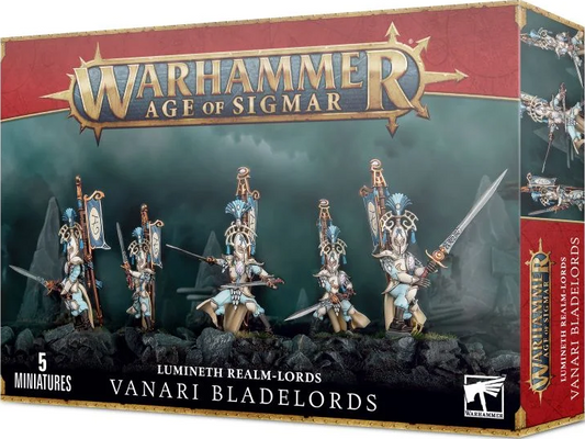 Vanari Bladelords - Lumineth Realm-Lord - WARHAMMER AGE OF SIGMAR / CITADEL