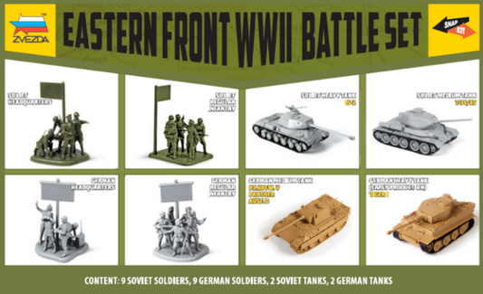 Eastern Front WWII Battle Set - ZVEZDA 1/72