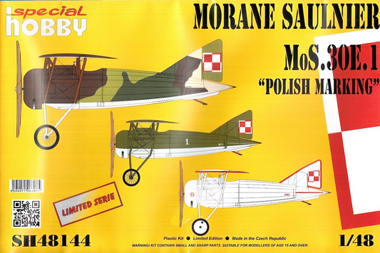 Morane Saulnier MoS.30E.1 "Polish Marking" - SPECIAL HOBBY 1/48