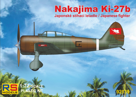 Nakajima Ki-27b Japanese Fighter - RS MODELS 1/72