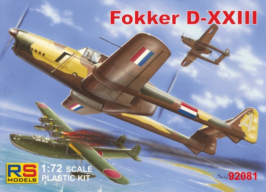 Fokker D-XXIII - RS MODELS 1/72
