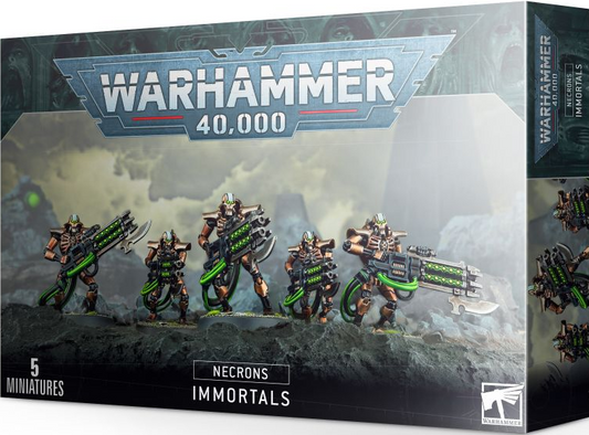 Immortals / Immortels - Necrons - WARHAMMER 40.000 / CITADEL