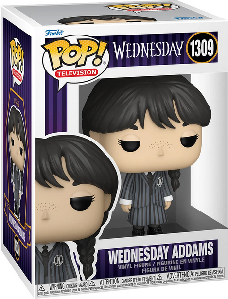 Wednesday Addams / Mercredi Addams - Wednesday #1309 - Funko POP! Television