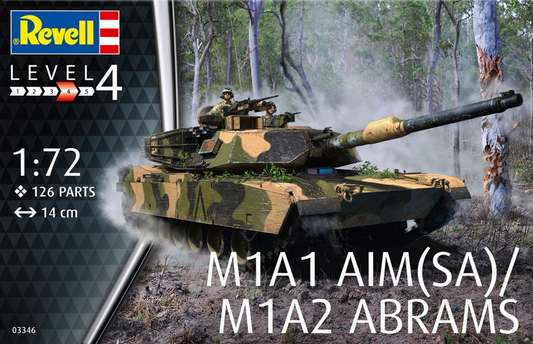 M1A1 AIM (SA) / M1A2 Abrams - REVELL 1/72