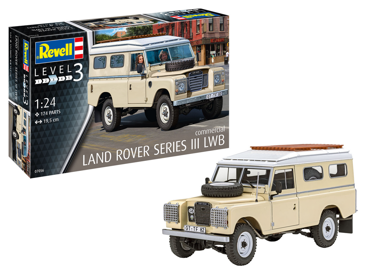 Land Rover Series III LWB Commercial - REVELL 1/24