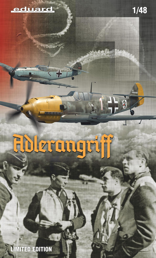 Adlerangriff (Bf 109E-1, E-3, E-4, E-4/B) Dual Combo - Limited Edition - EDUARD 1/48