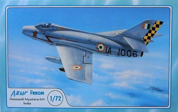 Dassault Mystère IVA India - AZUR / FRROM 1/72