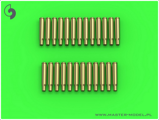 M1919 Browning .30 caliber (7.62mm) - empty shells (25pcs) - MASTER MODEL GM-16-003