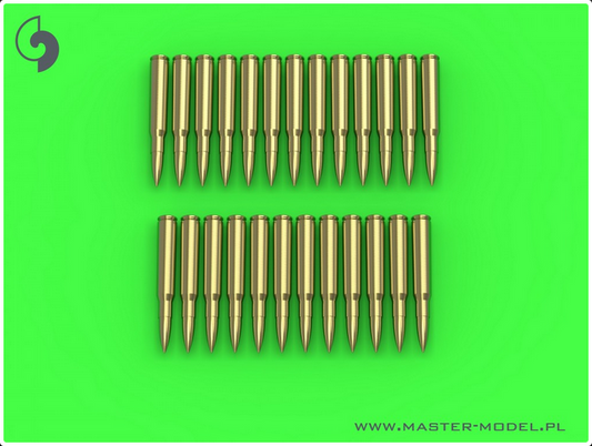 M1919 Browning .30 caliber (7.62mm) - cartridges (25pcs) - MASTER MODEL GM-16-004