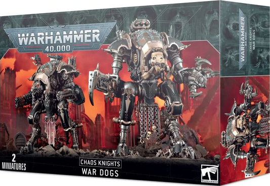 War Dogs / Dogues du Chaos - Chaos Knights - WARHAMMER 40.000 / CITADEL