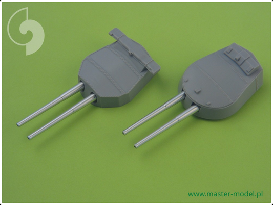 British 15in/42 (38.1cm) Mark I - for turrets without blastbags (8 pcs) - MASTER MODEL SM-350-037