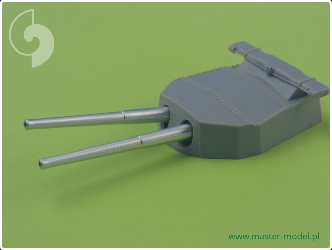 British 15in/42 (38.1cm) Mark I - for turrets without blastbags (8 pcs) - MASTER MODEL SM-350-037