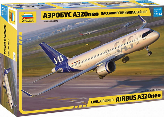 Airbus A320neo Civil Airliner - ZVEZDA 1/144