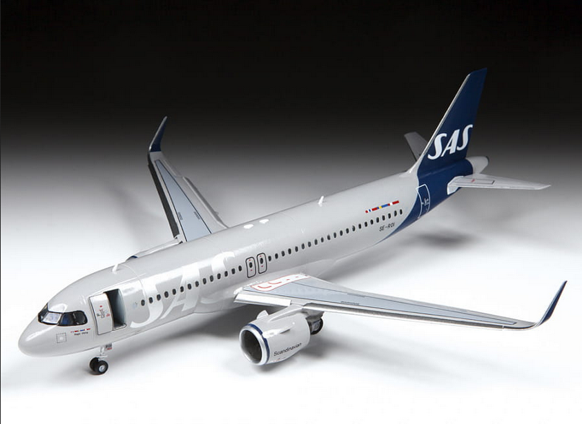 Airbus A320neo Civil Airliner - ZVEZDA 1/144