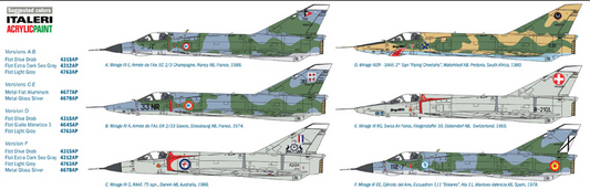 Dassault Mirage IIIE/R - ITALERI 1/32