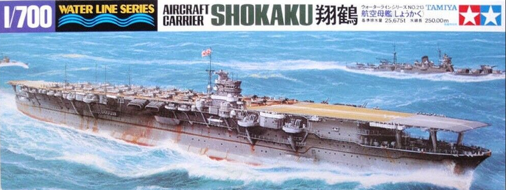 Japanese Aircraft Carrier Shokaku - Water Line Series - TAMIYA 1/700