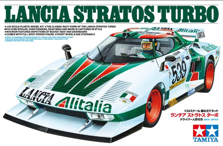 Lancia Stratos Turbo - TAMIYA 1/24