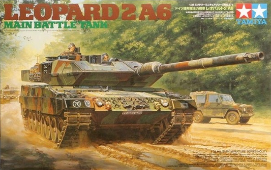 Leopard 2A6 Main Battle Tank - TAMIYA 1/35