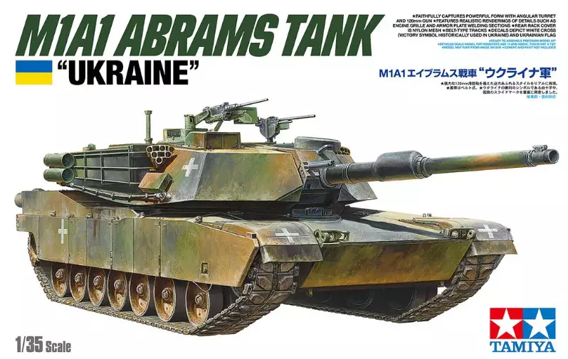 M1A1 Abrams "Ukraine" - TAMIYA 1/35