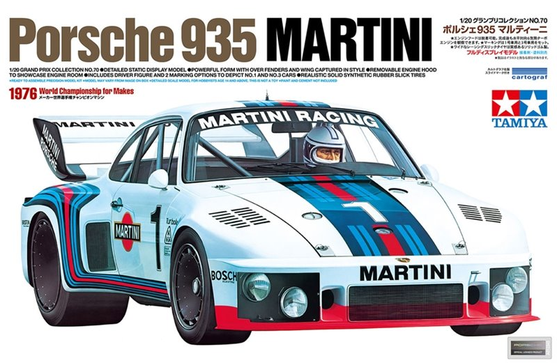 Martini Porsche 935 Turbo - TAMIYA 1/20