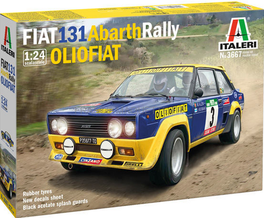 Fiat 131 Abarth Rally Olio Fiat - ITALERI 1/24