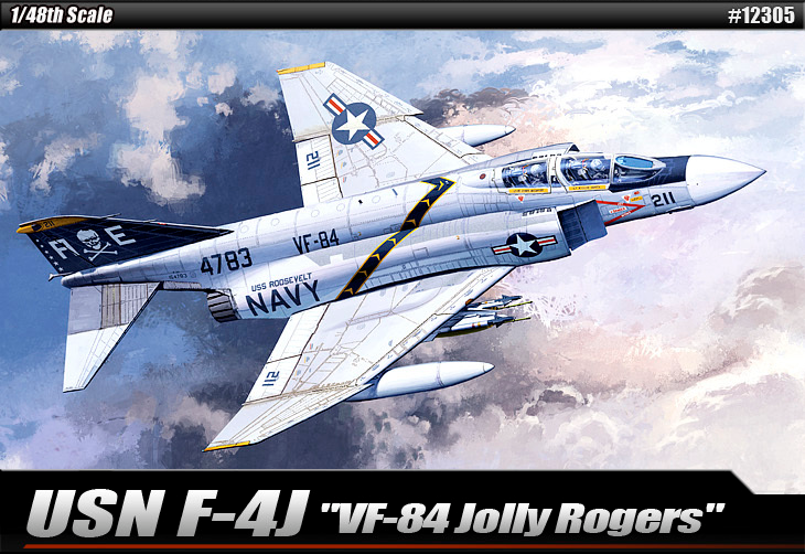 USN F-4J "VF-84 Jolly Rogers" - ACADEMY 1/48
