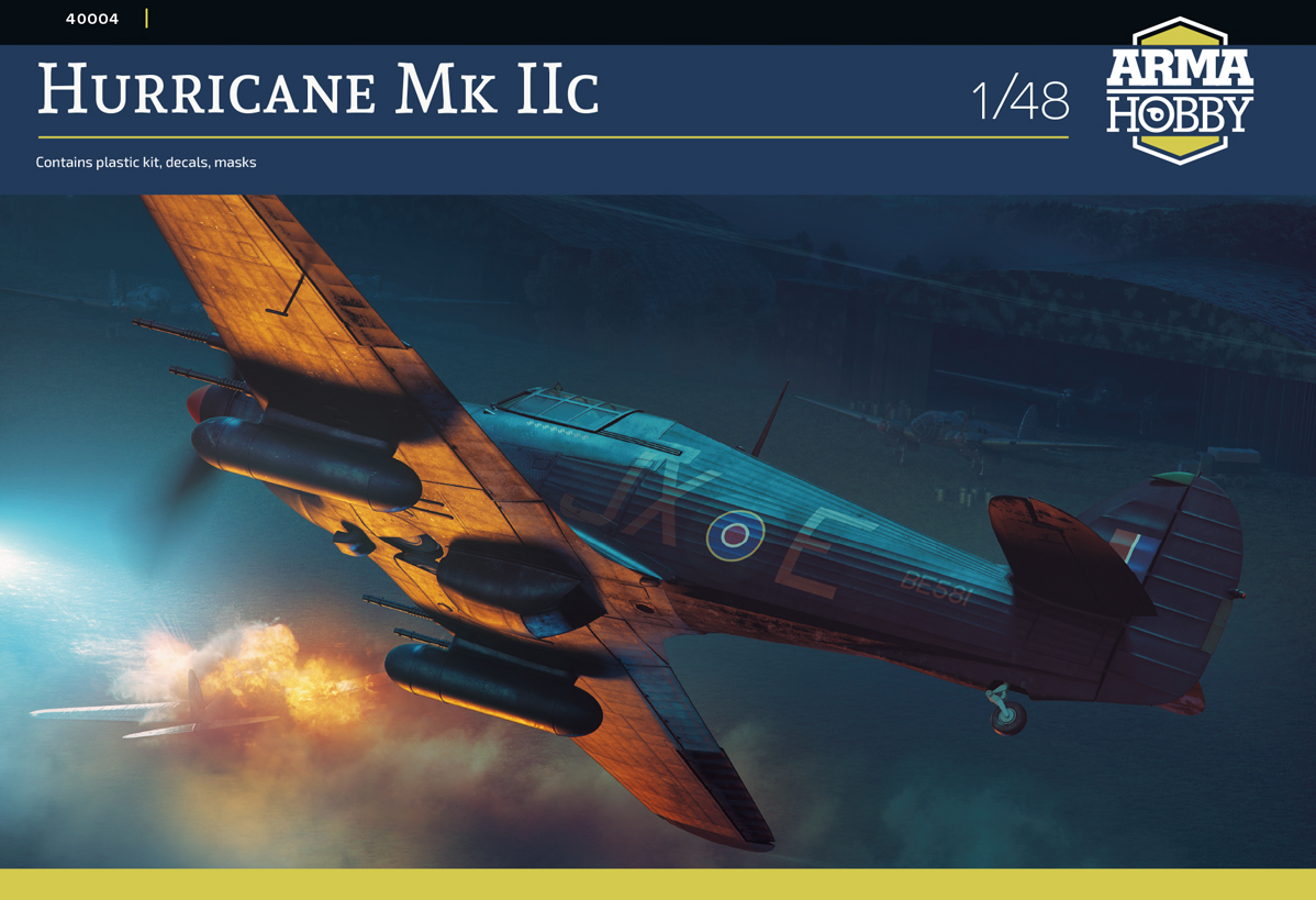 Hurricane Mk IIc - ARMA HOBBY 1/48