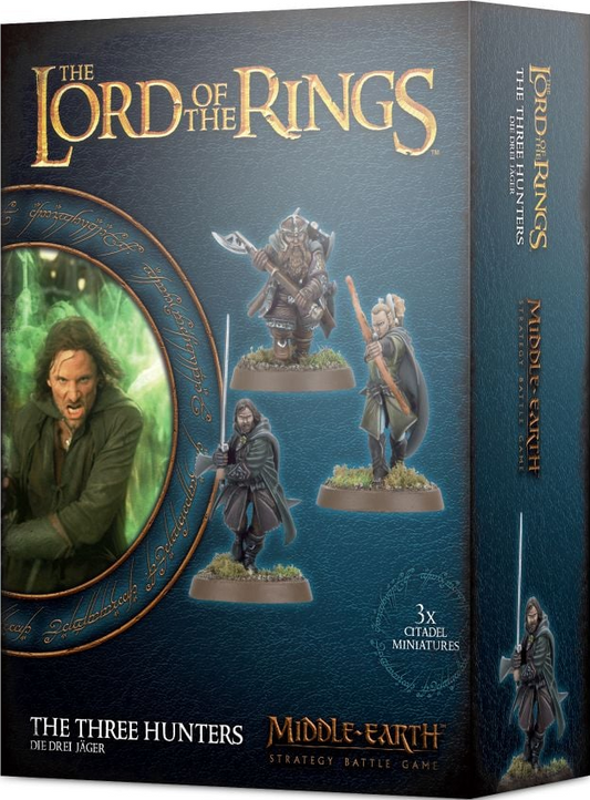 The Three Hunters / Les Trois Chasseurs - Middle Earth - THE LORD OF THE RINGS / CITADEL