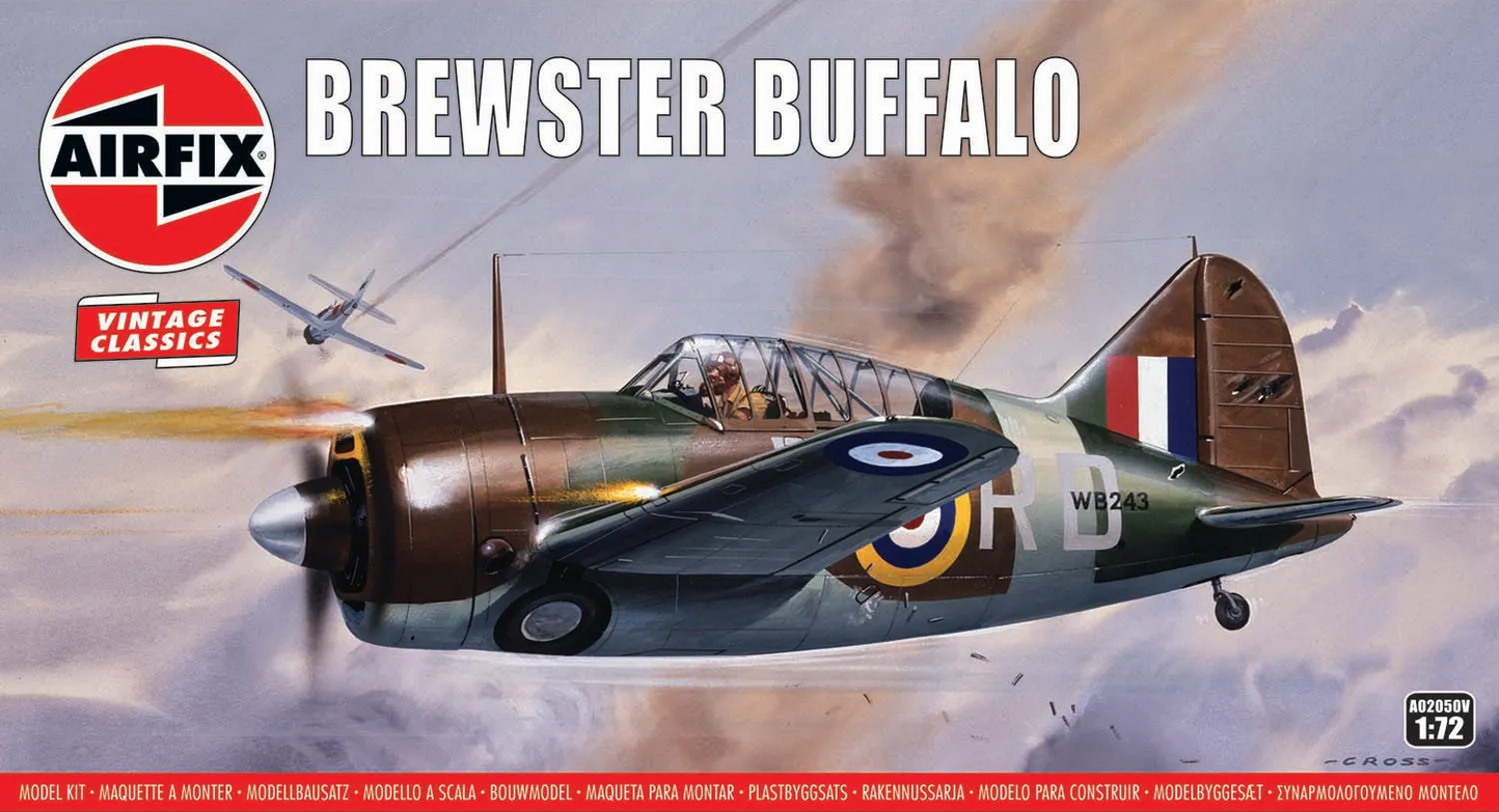 Brewster F2A Buffalo - Vintage Classics - AIRFIX 1/72
