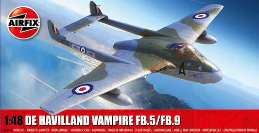 De Havilland Vampire FB.5/FB.9 - AIRFIX 1/48