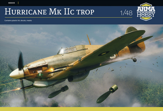 Hurricane Mk IIc Trop - ARMA HOBBY 1/48