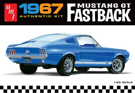 1967 Ford Mustang GT "Fastback" - AMT 1/25