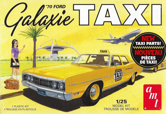 1970 Ford Galaxie Taxi - AMT 1/25