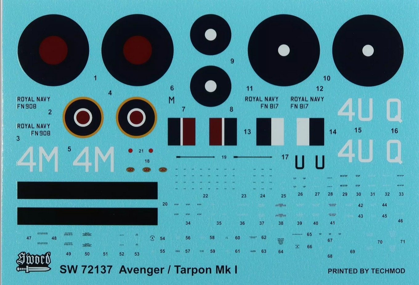 Grumman Avenger/Tarpon Mk. I - SWORD MODELS 1/72