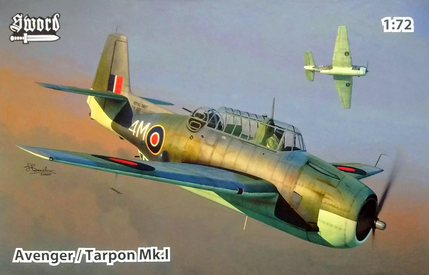 SWORD Model Avenger AS4 SW72130-1/72