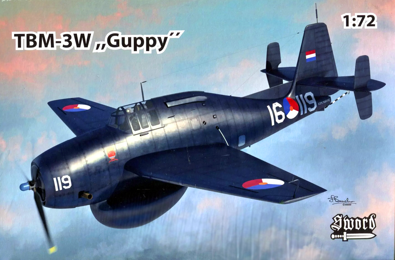 Grumman TBM-3W "Guppy" - SWORD MODELS 1/72