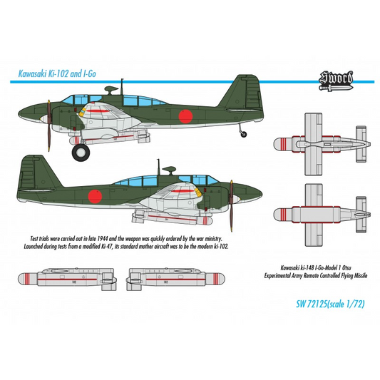 Ki-102b & I-Go Otsu - SWORD MODELS 1/72