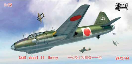 Mitsubishi G4M1 Model 11 "Betty" - SWORD MODELS 1/72