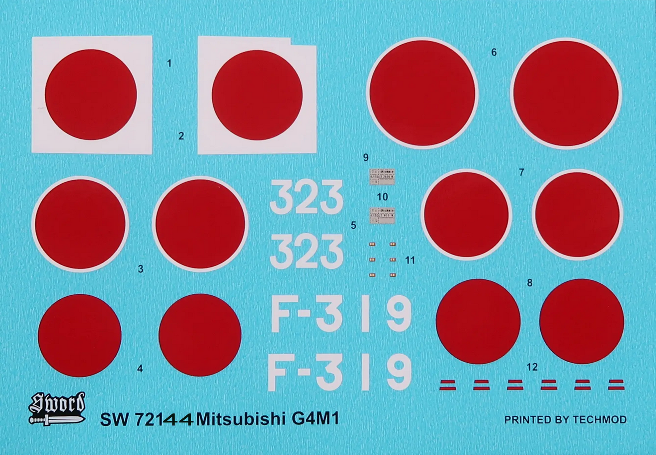 Mitsubishi G4M1 Model 11 "Betty" - SWORD MODELS 1/72