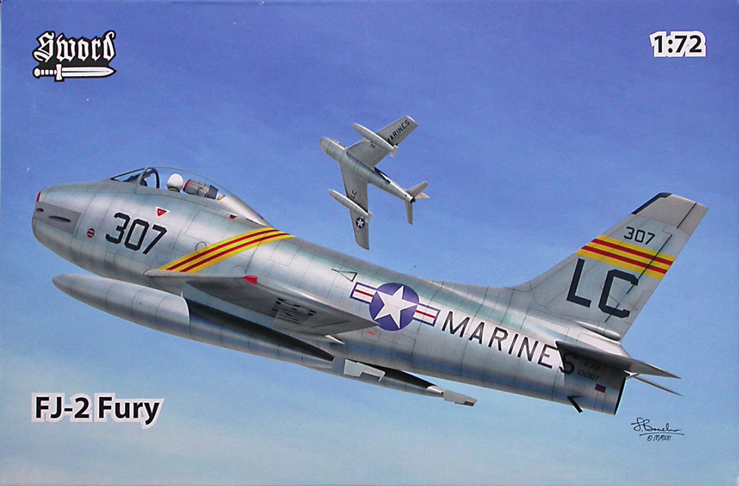 North American FJ-2 Fury - SWORD MODELS 1/72