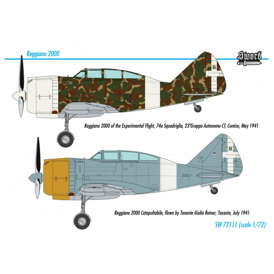 Reggiane Re 2000 Falco - SWORD MODELS 1/72