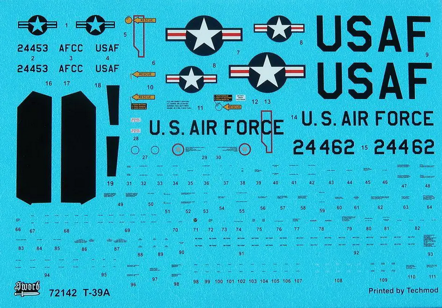 T-39N Sabreliner - SWORD MODELS 1/72