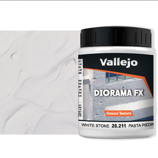 Diorama FX - Pierre Artificielle Blanche / White Stone Paste (200ml) - PRINCE AUGUST