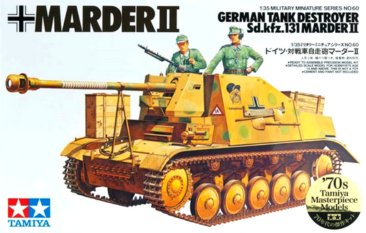 Sd.kfz. 131 Marder II German Tank Destroyer - TAMIYA 1/35