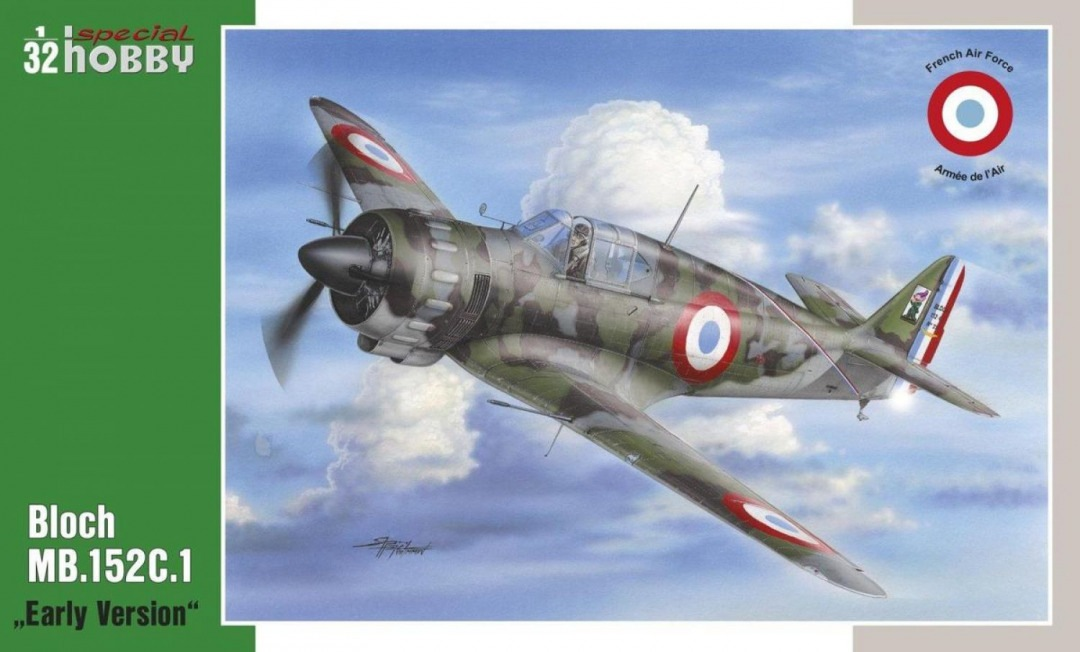 Bloch MB.152C1 Early Version - SPECIAL HOBBY 1/32