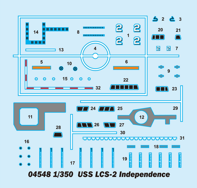 USS Independence LCS-2 - TRUMPETER 1/350