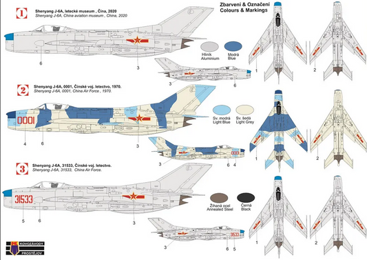 Shenyang J-6A - KP MODELS 1/72